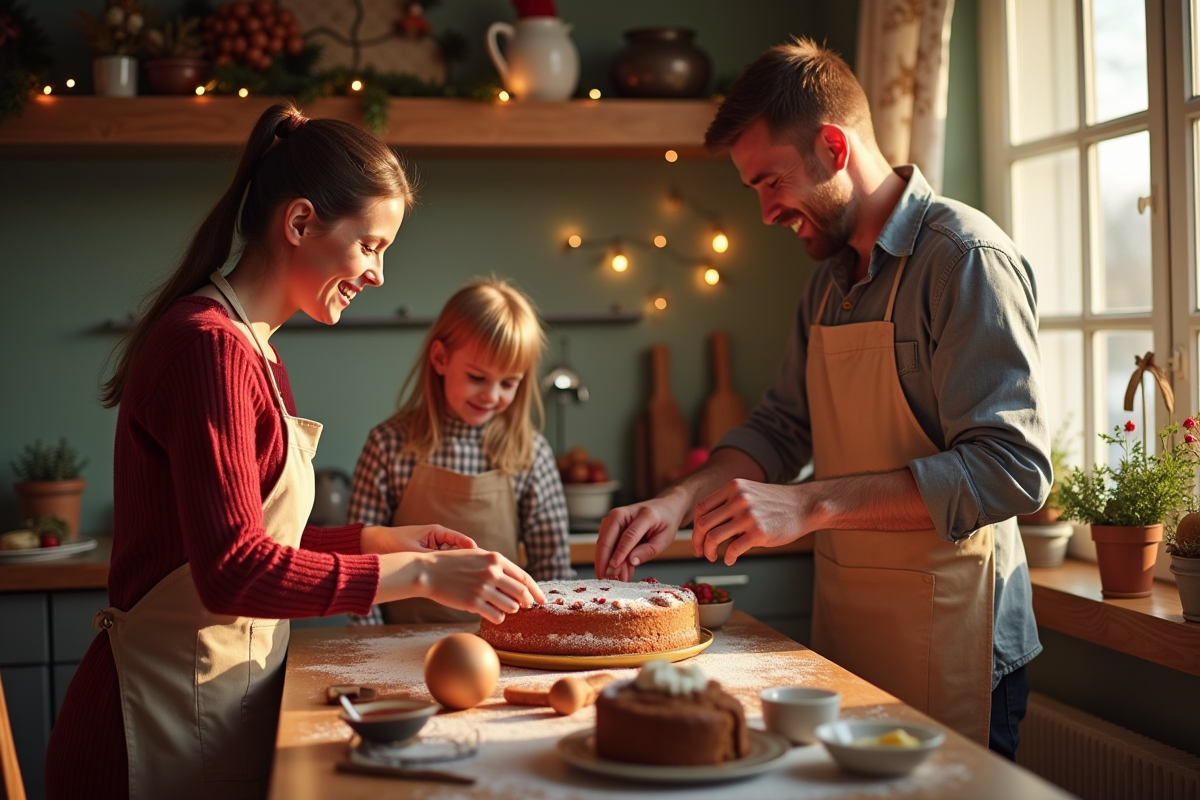 gâteaux noël